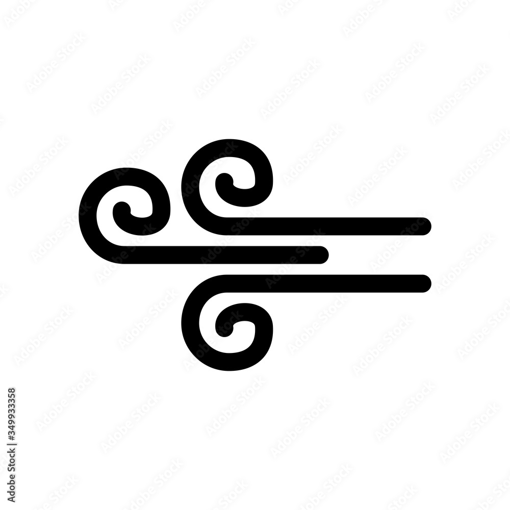 Wind Icon Design Vector Template Wind Icon Design Vector Template