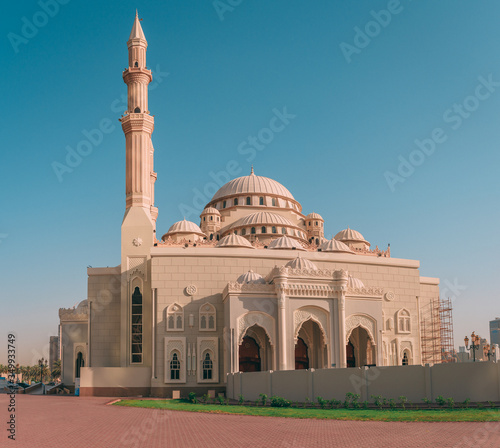mosque in Sharjah UAE 