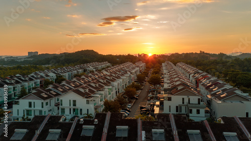 Canvas Print Kuala Lumpur Skyline, Malaysia.