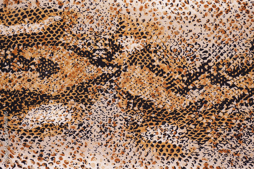 Texture  background  pattern  fabric with a pattern snake skin  African fabric