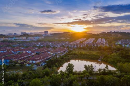 Photography Kuala Lumpur Skyline, Malaysia.