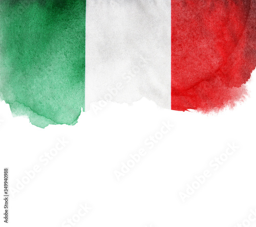 Grunge Flag of Italy background photo