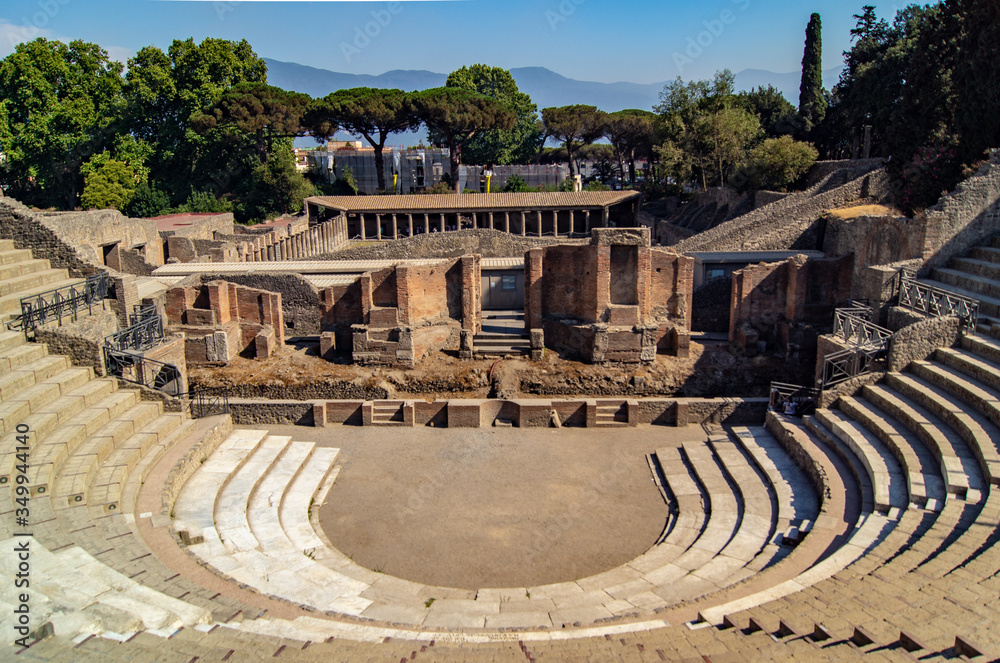 Anfiteatro romano, pompeya