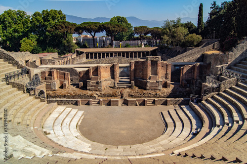 Anfiteatro romano, pompeya photo