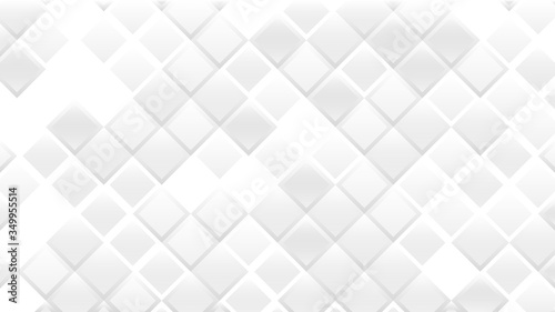 Abstract background silver mosaic. Background foil metallic texture. Festive vector illustration. Mirror mosaic vector illustration. Banner element. Party backdrop. Christmas banner. Disco decoration.