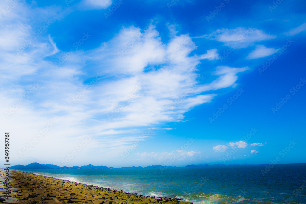 Obraz premium Beach and sky