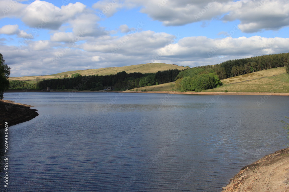 lake in reservoir