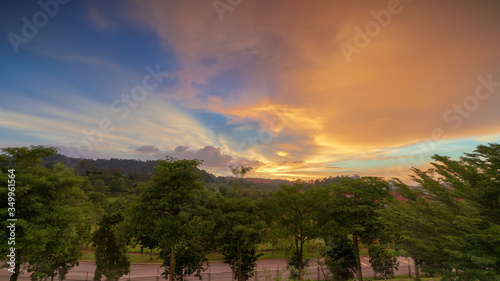 Photography Kuala Lumpur Skyline, Malaysia.