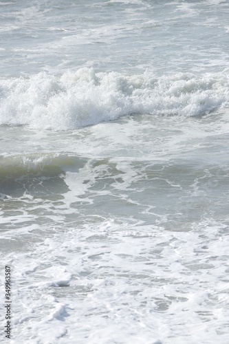 detalle de olas de la playa © DondykRiga
