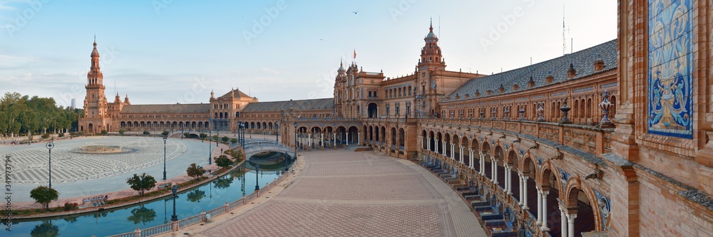 Fototapeta premium Seville Plaza de Espana