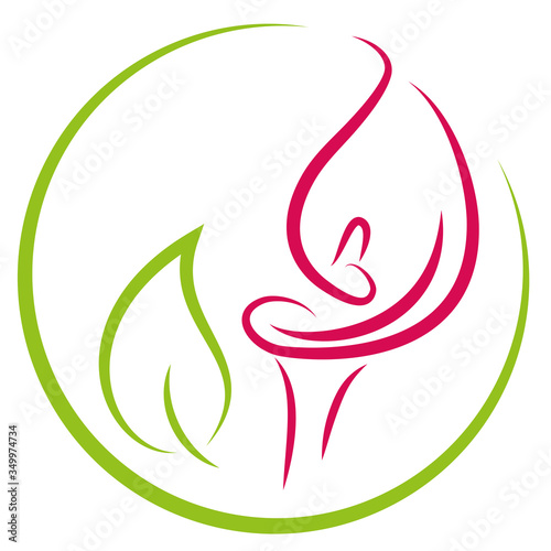 Zantedeschia, Blatt, Pflanze, Calla, Blume, Logo, Icon