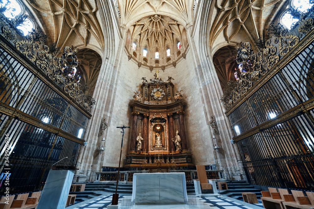 Cathedral of Segovia interior