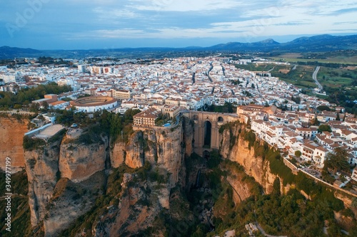 Ronda aerial view