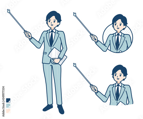 simple suit businessman_pointing-stick-A