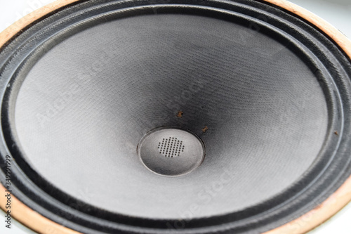 an Antique Soviet woofer 5gd-3 from vintage acoustics Symphony. photo