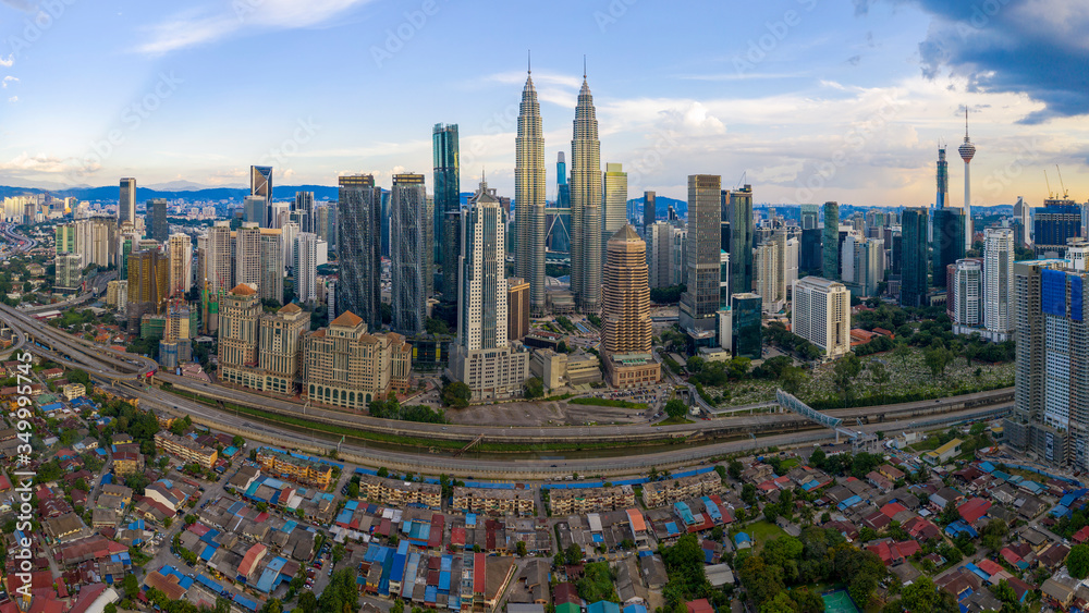 Obraz premium Kuala Lumpur Skyline, Malezja.