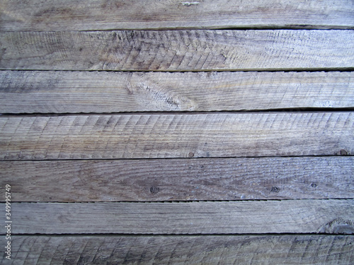 Rough wooden old natural texrured background with copy space photo