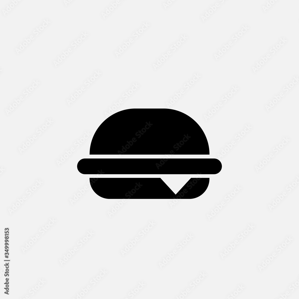 Hamburger. vector Simple modern icon design illustration. Hamburger. vector Simple modern icon design illustration.