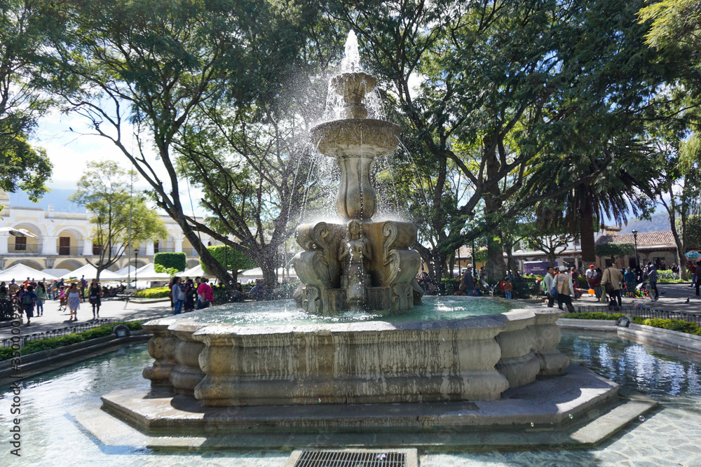 fountain in the park fountain in the park