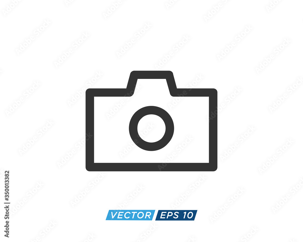 Camera Icon Design Vector Template Camera Icon Design Vector Template
