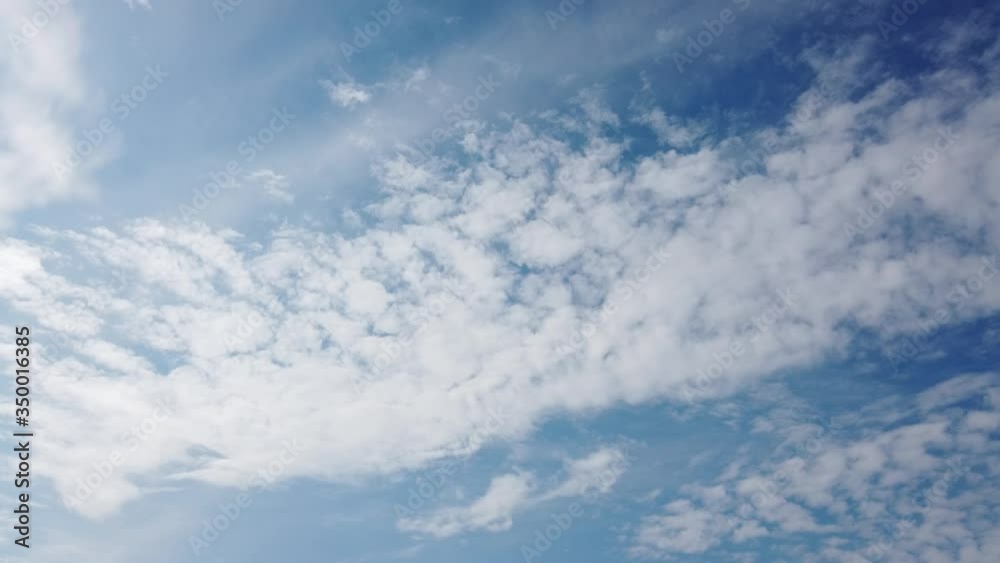 Blue sky with clouds over the Kinburn Foreland, Black Sea, near Ochakiv, Ukraine Blue sky with clouds over the Kinburn Foreland, Black Sea, near Ochakiv, Ukraine