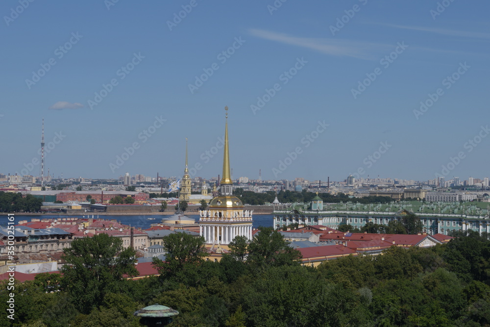 View Of St Petersburg, Russia.