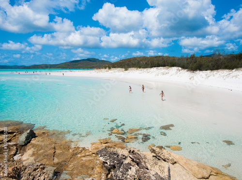 Cuadro en lienzo whitehaven beach