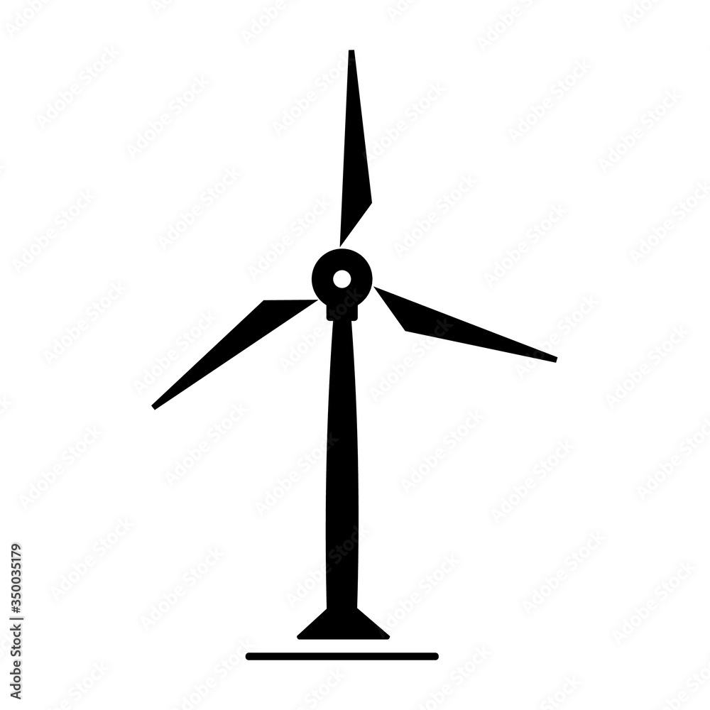 Windmills energy sign, symbol, Vector illustration Windmills energy sign, symbol, Vector illustration