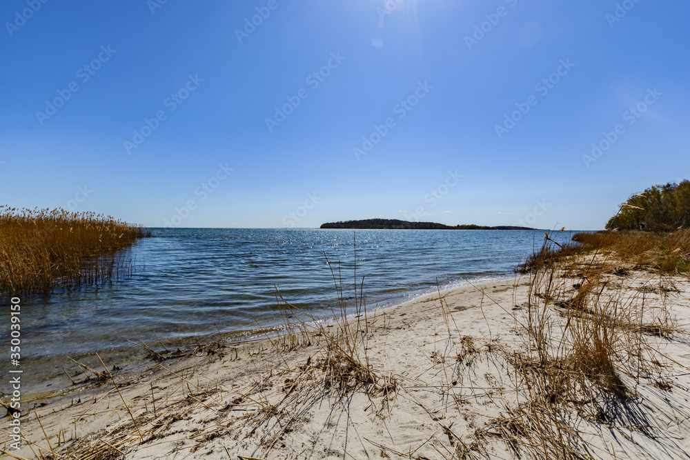 Naturstrand entlag der Goor, Lauterbach, Putbus, Rügen Naturstrand entlag der Goor, Lauterbach, Putbus, Rügen