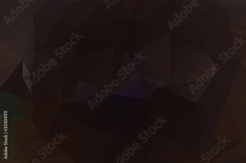 Black Background with Triangle Pattern