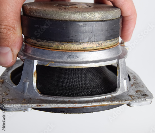 Medium frequency speakers 15gd-11a. Soviet vintage acoustics, elements of a music column.