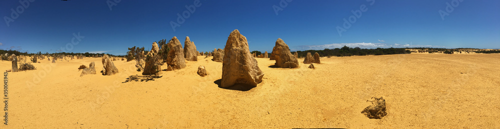 The pinnacles desert in Western Australia