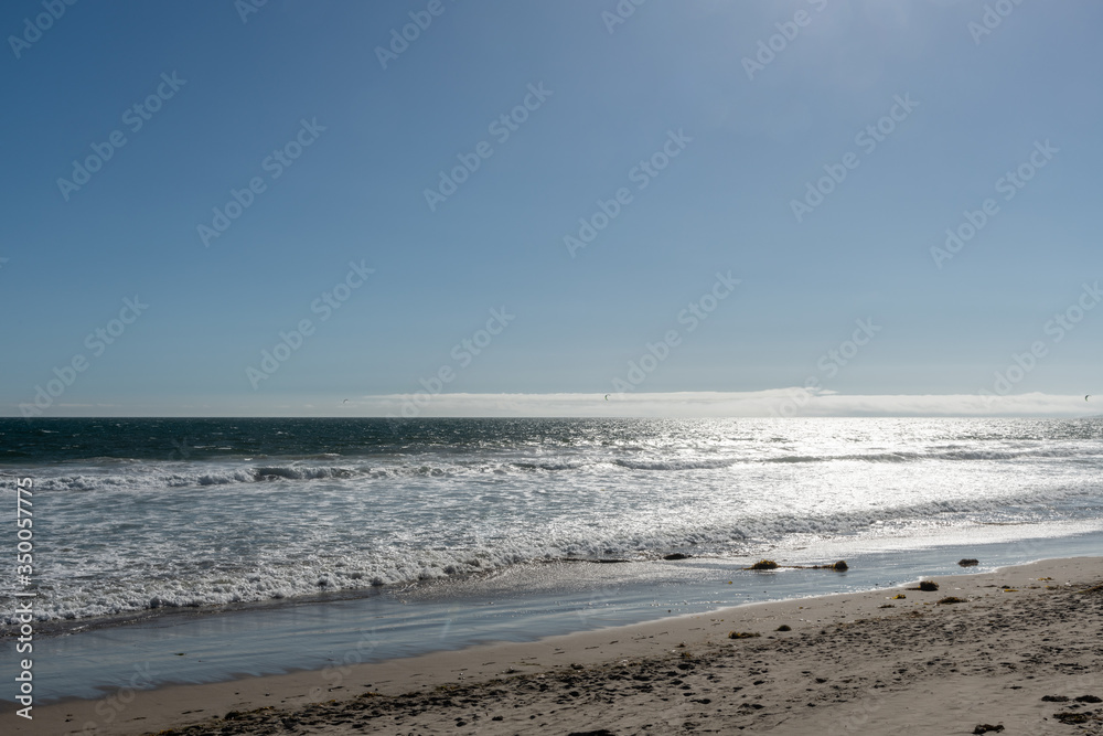 Beautiful sunny day at the Zuma beach, Malibu, Southern California Beautiful sunny day at the Zuma beach, Malibu, Southern California
