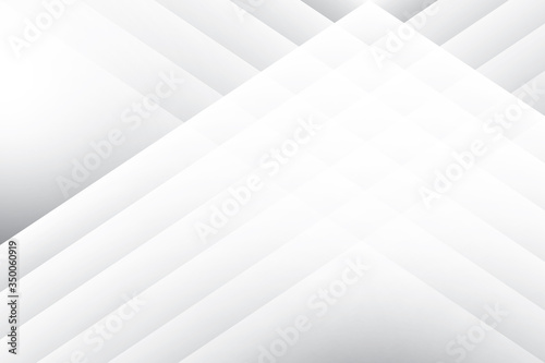 Abstract geometric white and gray color background.  Vector, illustration.