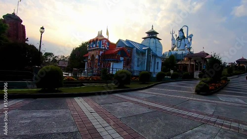 siddheswar dham or char dham temple at namchi photo