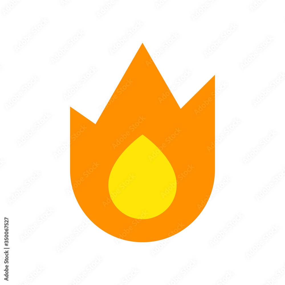 The best fire icon, illustration vector. Suitable for many purposes. The best fire icon, illustration vector. Suitable for many purposes.