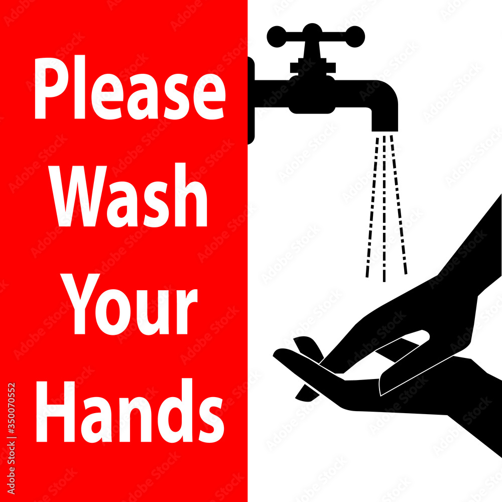 Keeps Your Hands Clean Please Wash Your Hands Washing Hands Sign