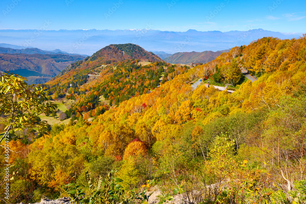 autumn in the mountains