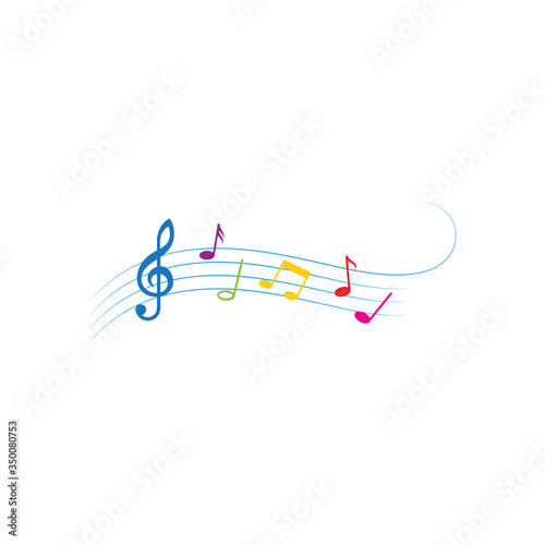 note music vector illustration