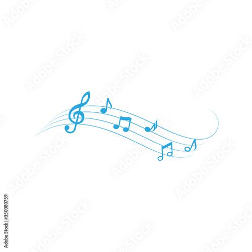 note music vector illustration