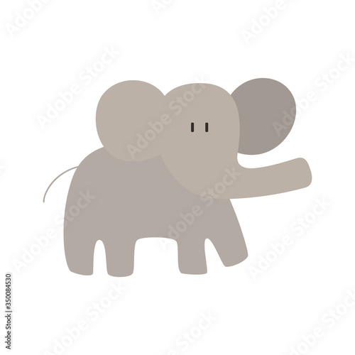 Cute Elephant Vector