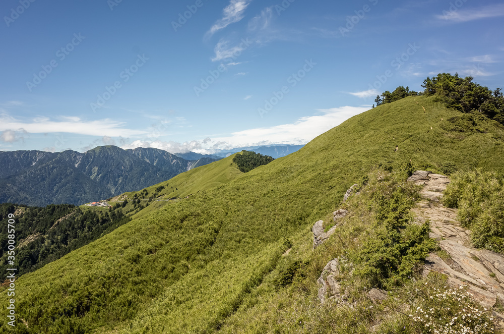 Naklejka premium landscape Mt. Hehuan