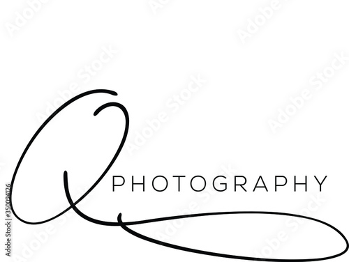  O Letter Initial Logo Design, Vector Template