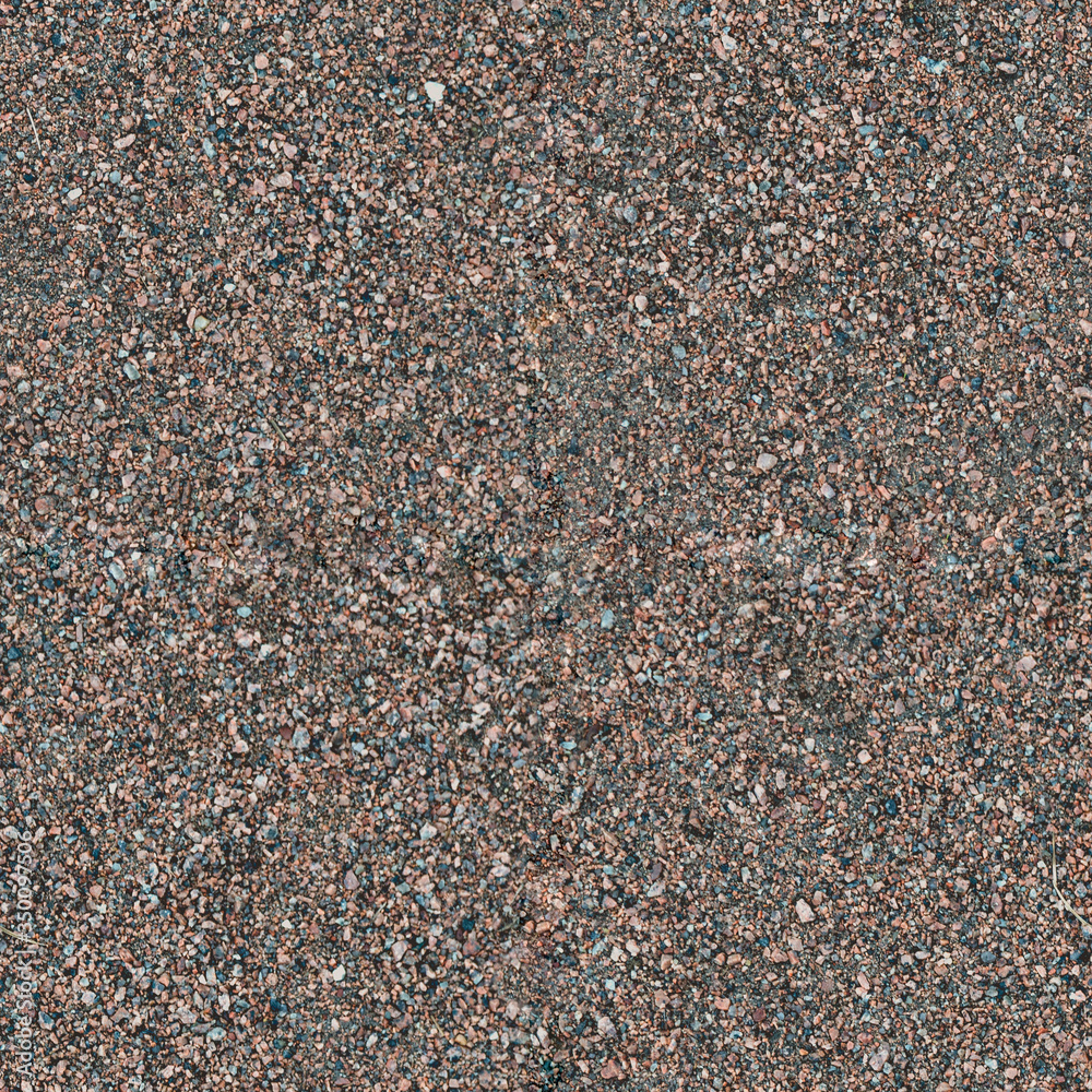 Graphic resources seamless pattern of detailed crushed stone texture of small fraction