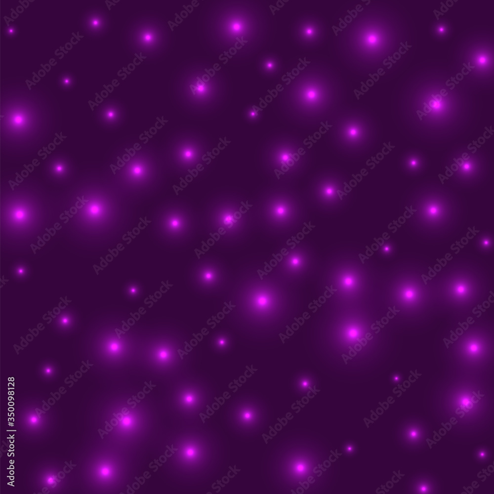 Starry background. Stars densely scattered on pink background. Artistic glowing space cover. Charming vector illustration. Starry background. Stars densely scattered on pink background. Artistic glowing space cover. Charming vector illustration.