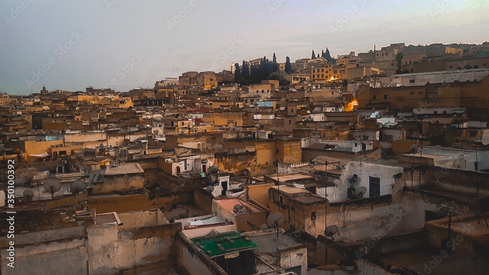 Recif, old medina, fez Morocco view