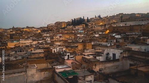 Recif, old medina, fez Morocco view © MedOussama