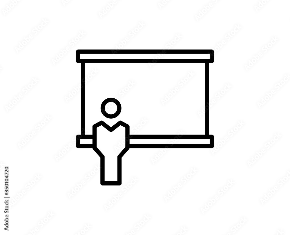 Lesson line icon Lesson line icon