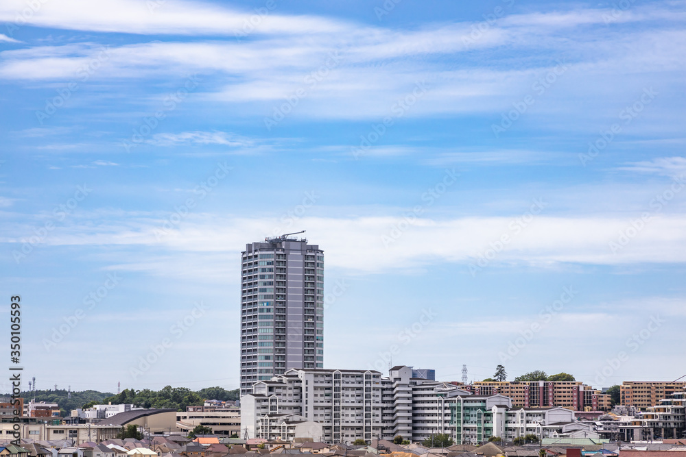 Obraz premium 横浜郊外の住宅街