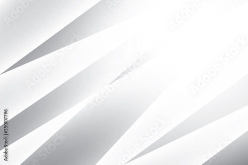 Abstract geometric white and gray color background.  Vector, illustration.